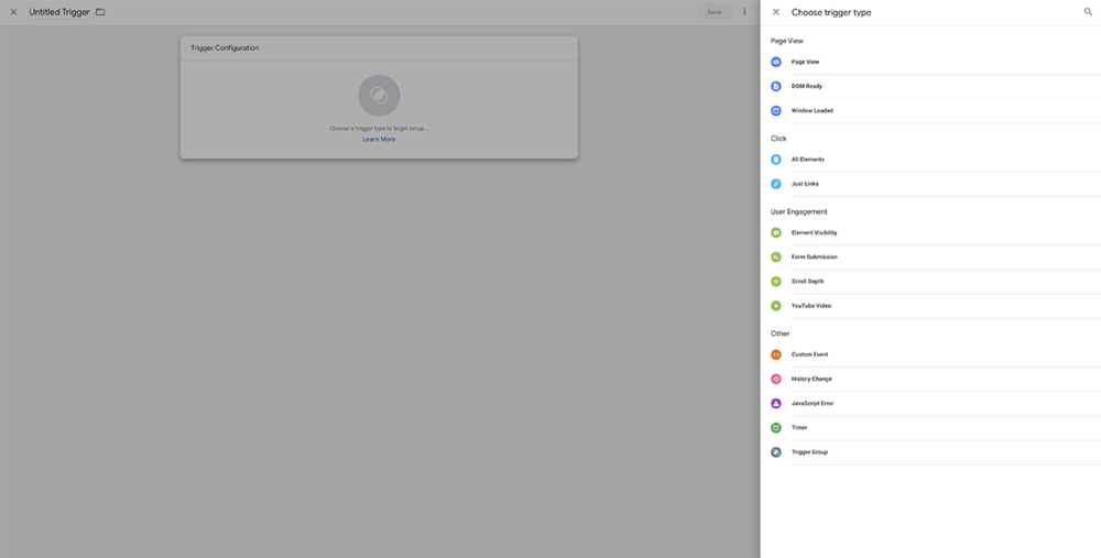 การตั้งค่า Trigger ใน Google Tag Manager