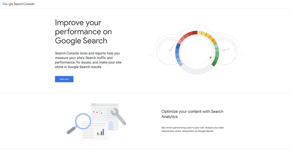 google search console